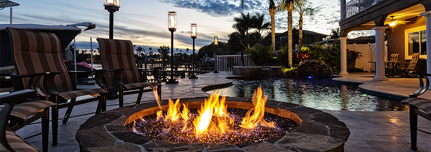natural gas firepit